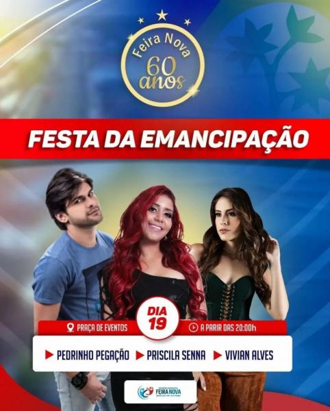 Pedrinho Pegação, Priscila Senna e Vivina Alves