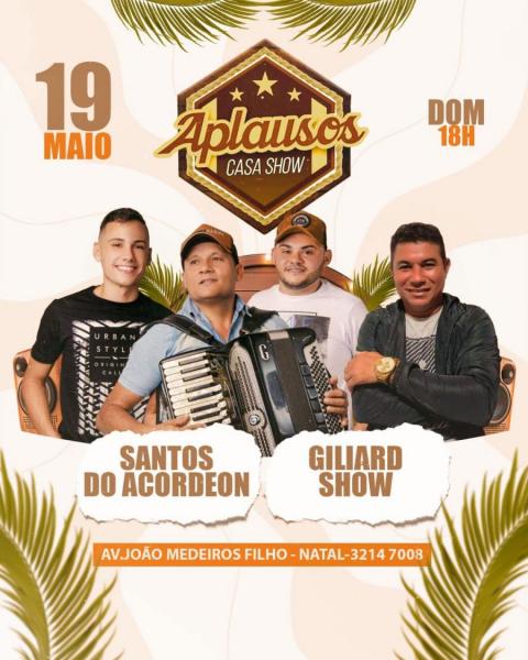 Santos do Acordeon e Giliard Show