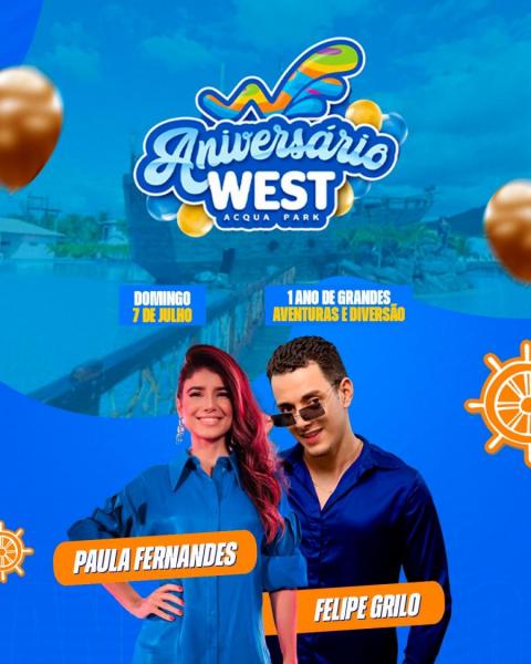 West Acqua Park celebra primeiro aniversário